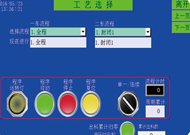 Multiple Process Flow Options