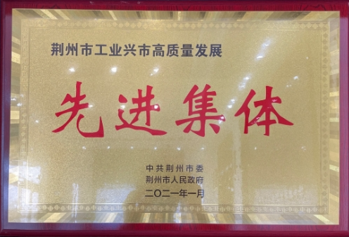 Jingzhou City Industrial Development Advanced Collective for High-Quality Development