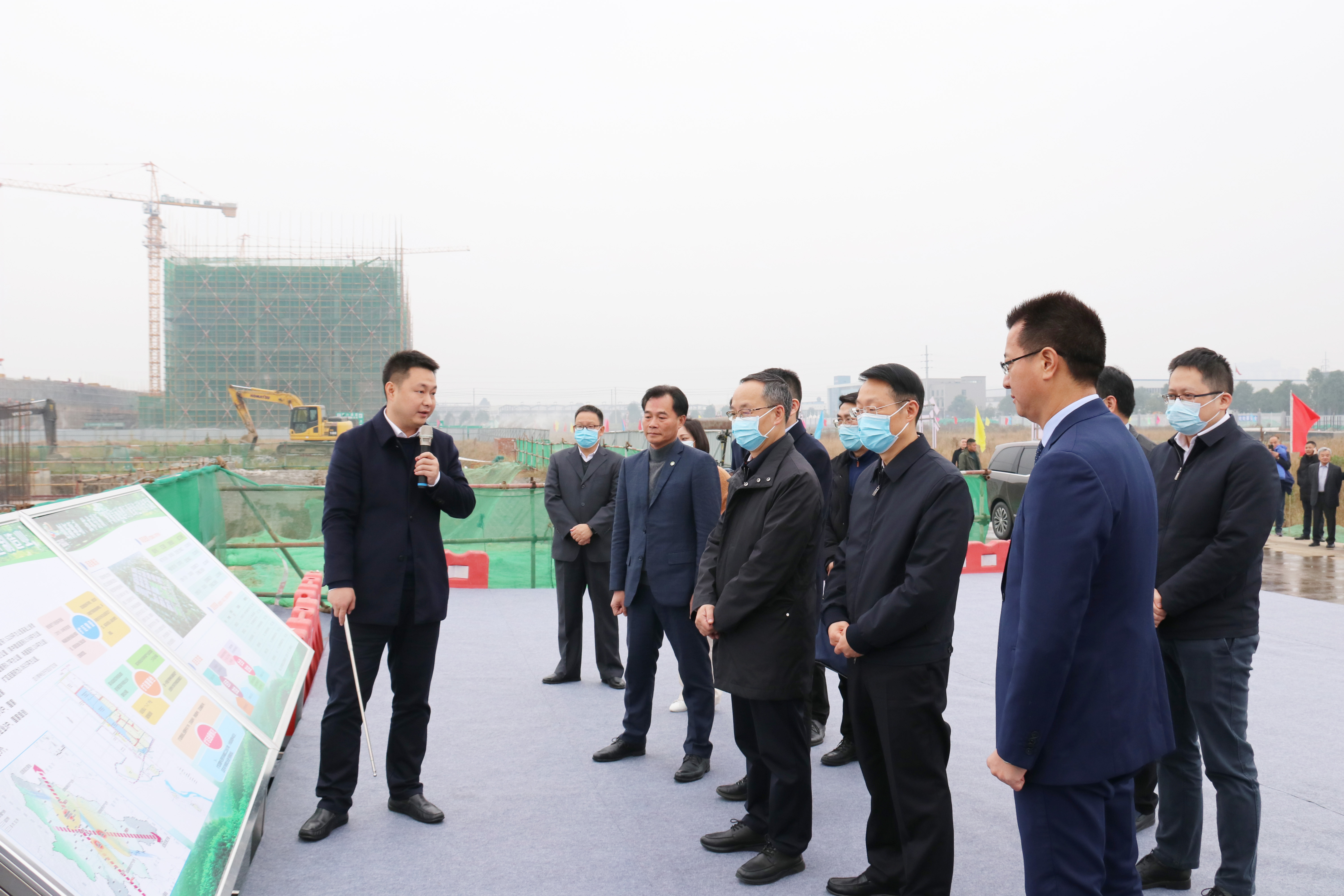 Sichuan Provincial Government Leaders visited Kimou (Southwest-Qingshen) Surface Treatment Circular Economy Industrial Park for investigation and research
