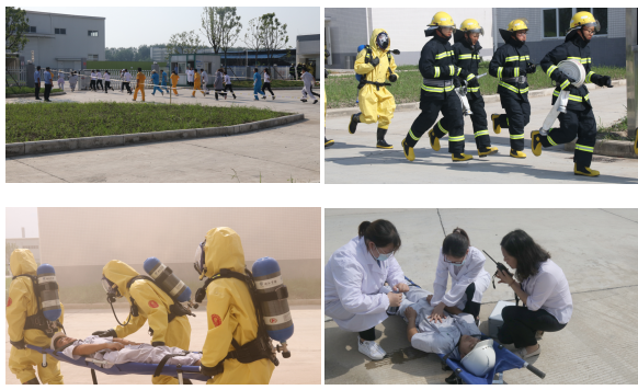 Kimou（Central China) Surface Treatment Circular Economy Industrial Park Held a Fire Emergency Rescue Drill